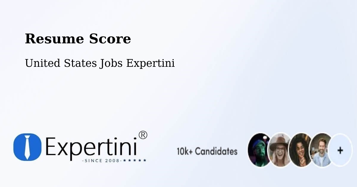 Resume Score & Job Description Match Tool – Champlain - United States Jobs Expertini