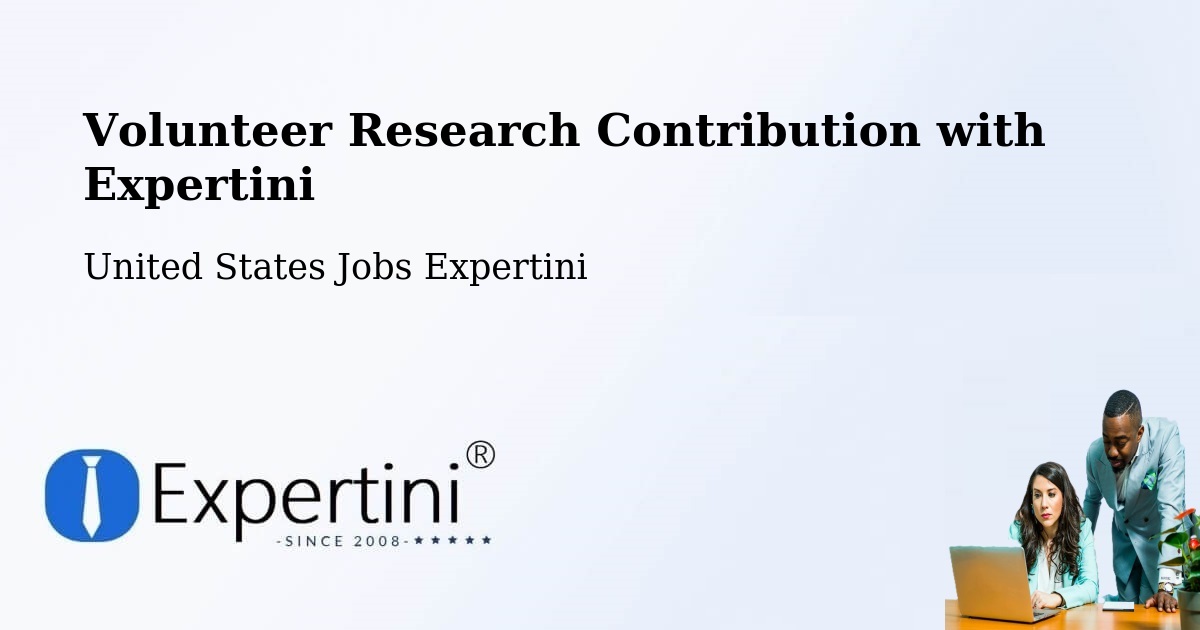 Volunteer Research Contribution Program – Champlain - United States Jobs Expertini